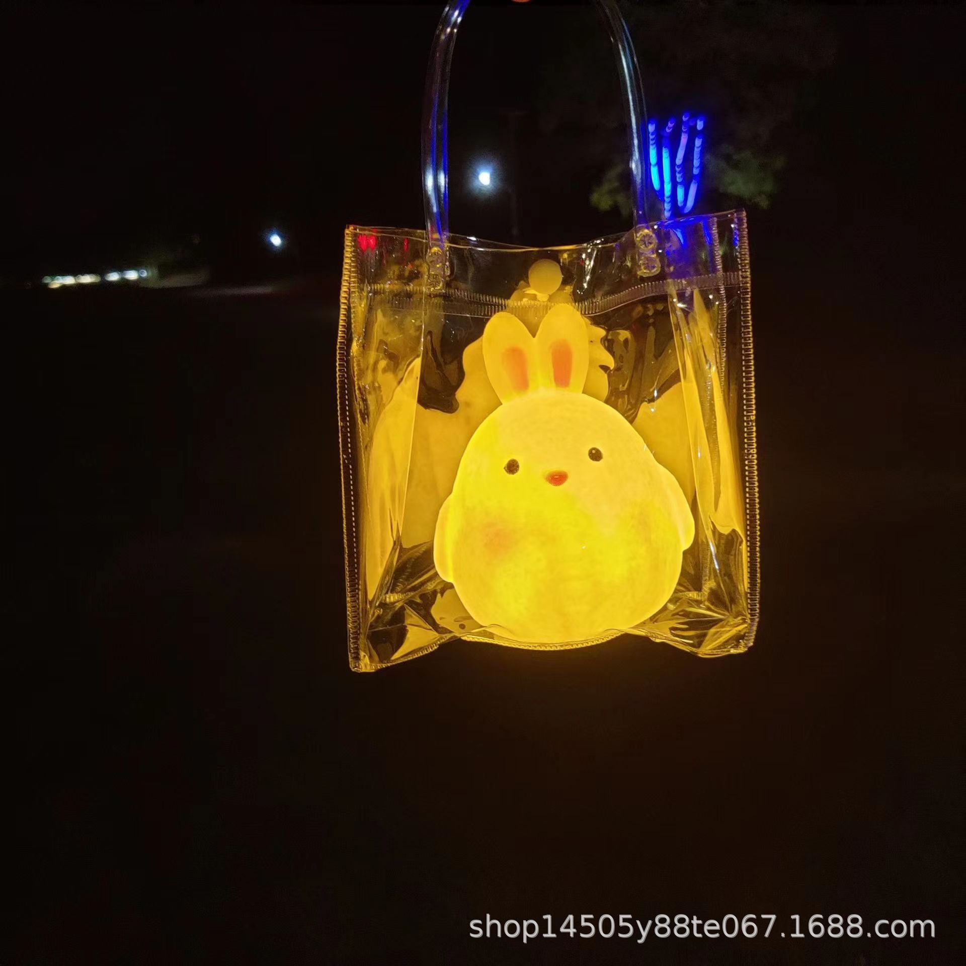 토끼 [투명 기프트 가방]