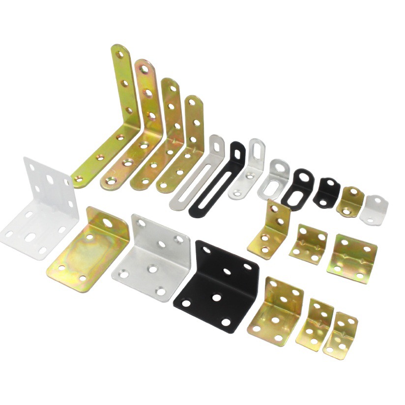 Sukopu ángulo soporte de hierro engrosado acero laminado en frío 90 grados ángulo derecho Código titular L-tipo estante soporte hardware Accesorios image 1