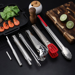 304 Stainless Steel Food Spatula Fish Flipper Household Bread Press Steak Press Public Spatula Ice Press Outdoor BBQ Spatula