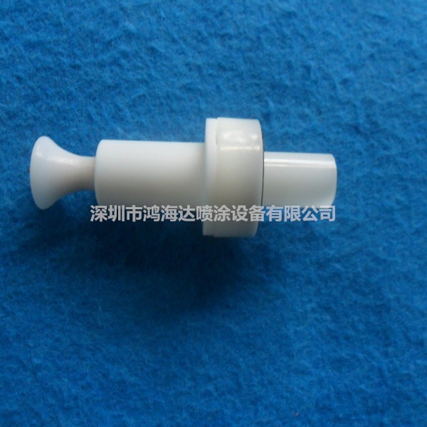 金马圆形扇形电极座电极针导流杆静电喷粉枪电极总成喷塑机配件