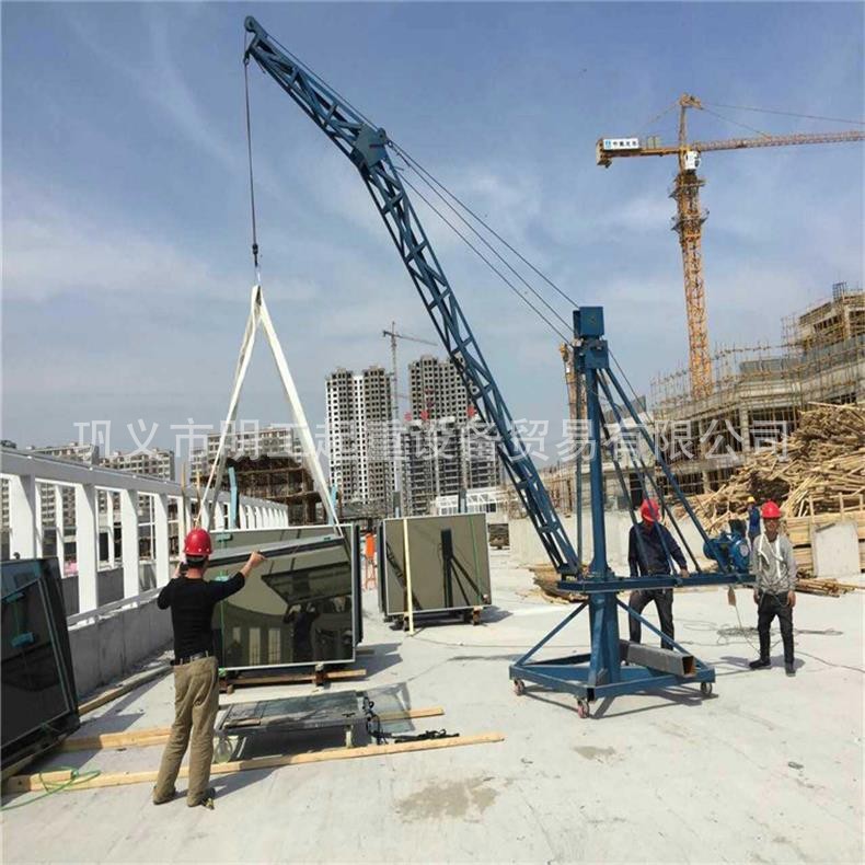 明工供应建筑上料用 便移式小吊机 便移式小型吊机 便移式吊运机