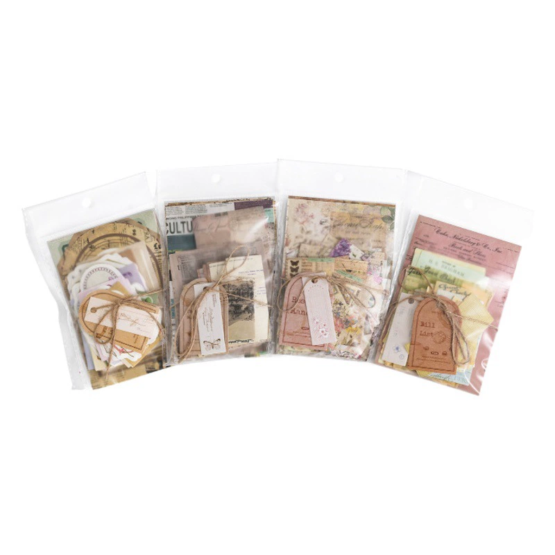 Незаметная память почтовое бюро серии ретро большая коллекция Материал Пакет Руки DIY коллаж материал паста 4