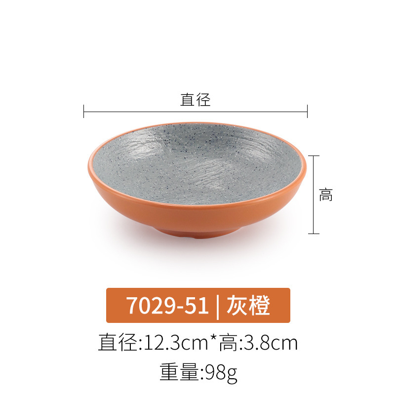 メラミン小皿磁器韓国風丸皿スナック皿鍋レストラン調味料ディップ醤油酢皿業務用|undefined