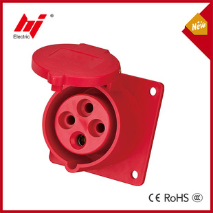 IP44�����䌣�I���I늾����bֱ��16A4P��ˮ����400V����Ӿ�����