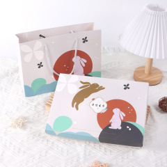 Creative Flip-Top Mooncake Box, 80g Mid-Autumn Gift Box, 2023 New Design for Handmade Baked Egg Yolk Pastries Packaging