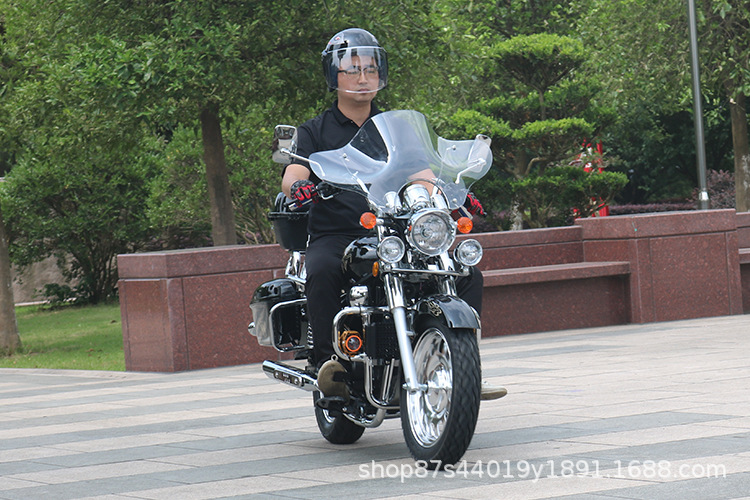 Storm Prince Motorcycle 200cc Fuel-Saving Retro Harley Prince Cruiser Street Bike