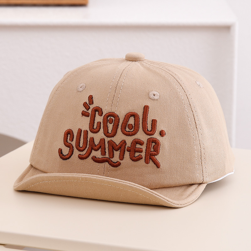 Sombreros infantiles primavera y otoño para hombres delgados sombreros de béisbol niñas sombreros de boca de pato nuevo ocio sombrero protector solar para niños