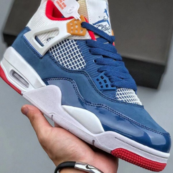 Men Women Running Shoes Sport Sneakers Aj4 Men's and Women's Sports Basketball Shoes