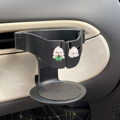 Expansion Tray for Storage, Car cup holder/beverage holder - green-apple-pacha-dog-water-cup-holder-black