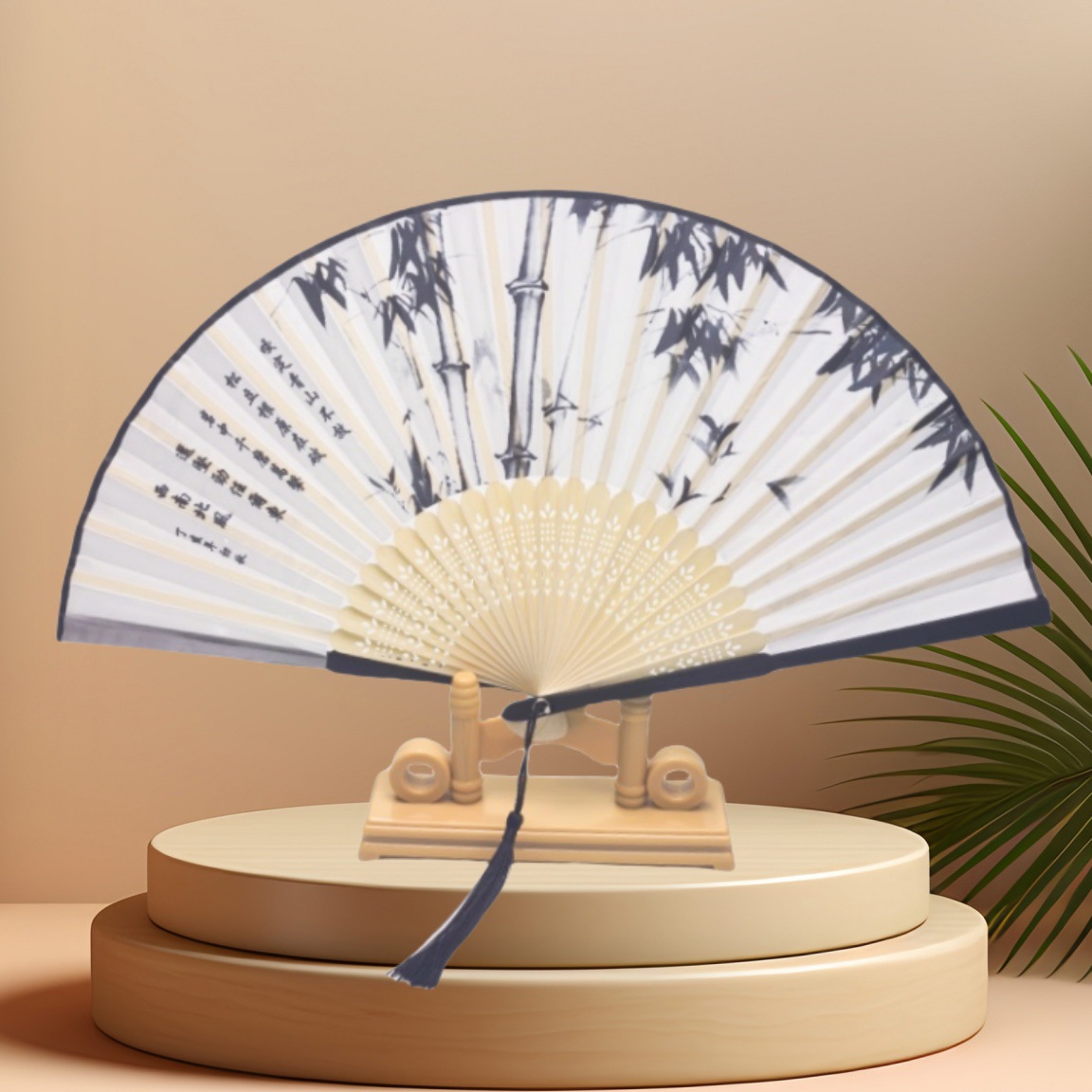 Ventilador plegable chino antiguo ventilador de seda de mujer ventilador plegable de estilo chino ventilador de mujer Hanbok bambú clásico pequeño ventilador danza