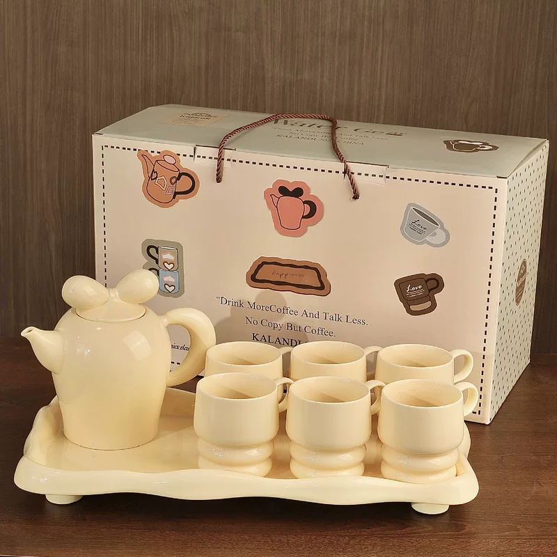 High-end afternoon tea for bride, tea set, wedding gift