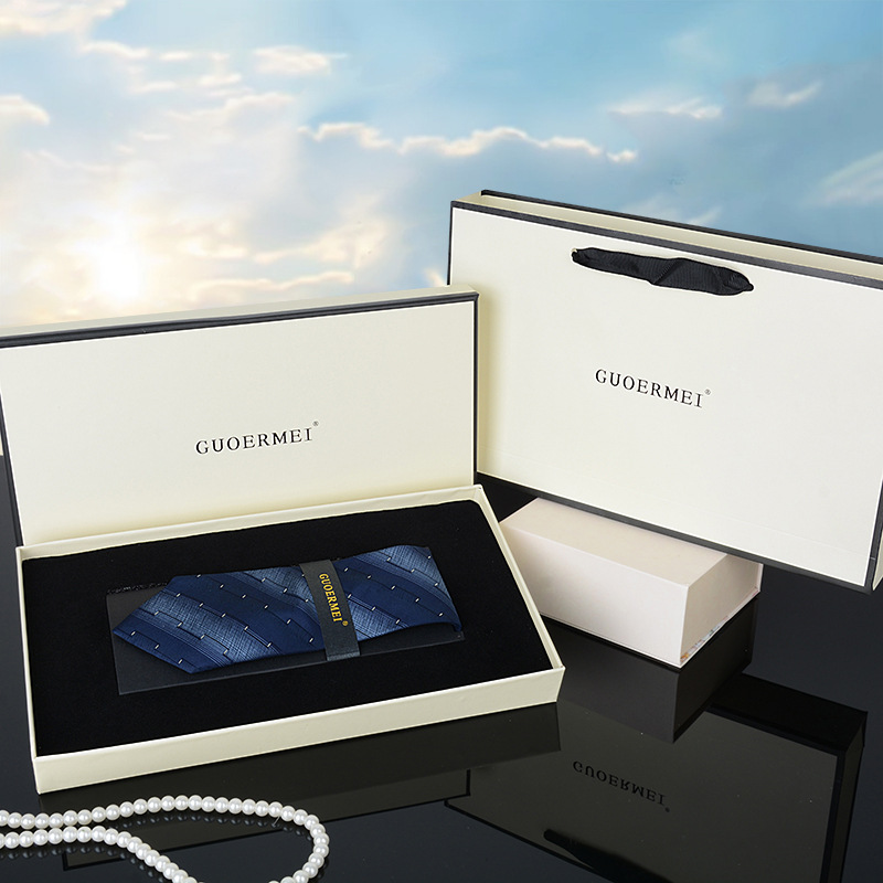 실크 넥타이 선물 상자 5개 세트#