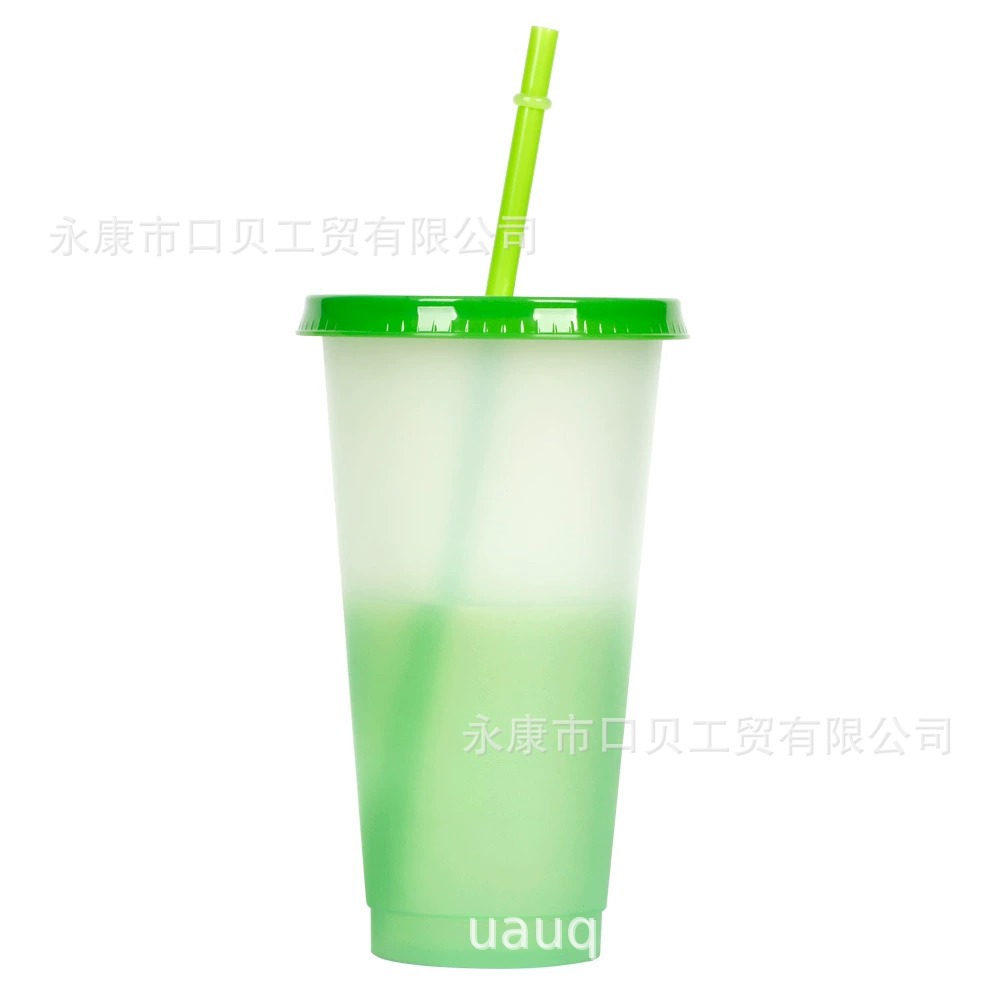 Inventario 24oz / 710ml taza de color frío taza de plástico taza de fruta taza de café taza de bebida taza de circulación