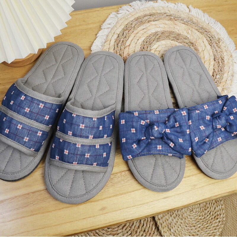 18 Manufacturers Deliver Scandinavian Style Couple Style Fabric Home Slippers