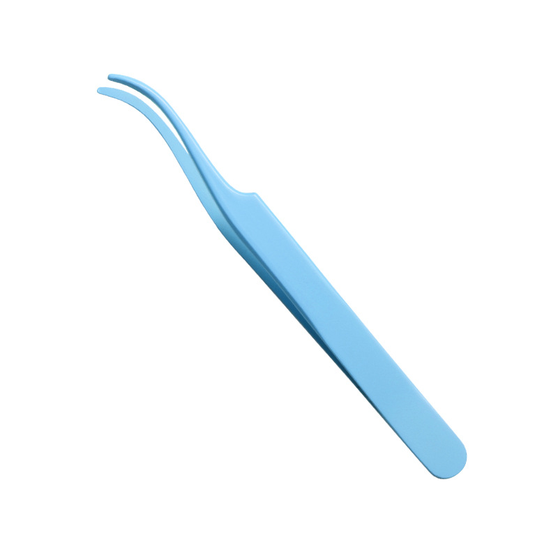 Pinzas de pestañas falsas rizador de pestañas de acero inoxidable ayuda de pestañas clip de cejas portátil clip de herramienta de Perm de pestañas