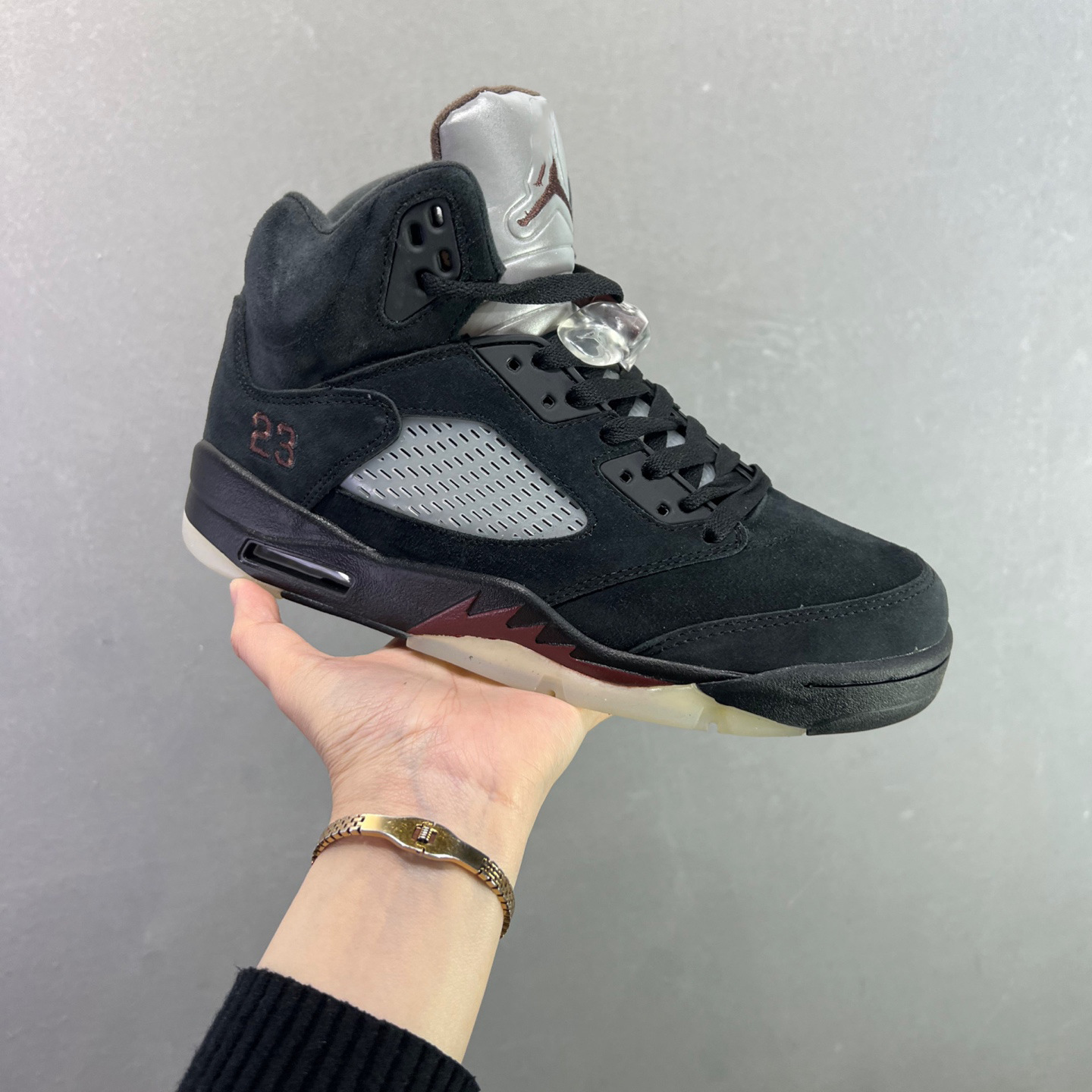 Zapatos Pitian pure original aj5 zapatos de baloncesto para hombres NY Jiaowu otoño invierno zapatos casuales de alta altura