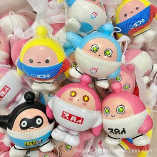 Free Shipping Internet Celebrity Egg Boy Slow Rebound Pinch Music Toys Second Generation Ornaments Hand-made Office Game Stall Wholesale