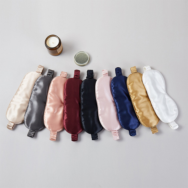 glossy silk sleep mask