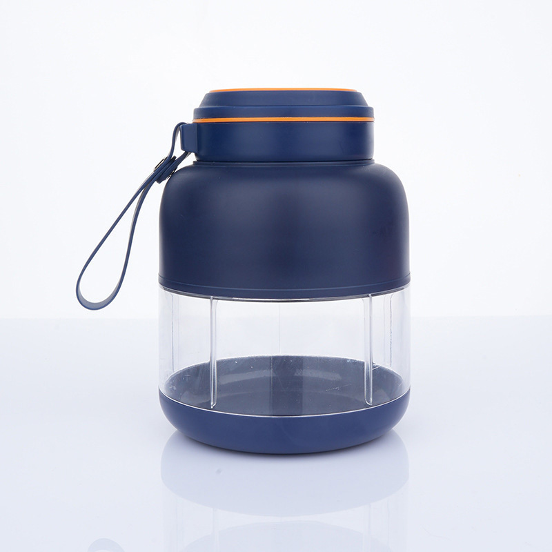 El exprimidor Oumeibang puede triturar hielo, es portátil, multifuncional, eléctrico y tiene una taza de jugo de gran capacidad. image 9