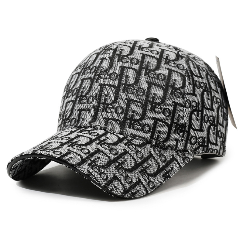 Nueva gorra de béisbol con bordes anchos simple ocio versátil gorra de lengua de pato europea y americana retro tendencia gorra de cuatro estaciones al por mayor