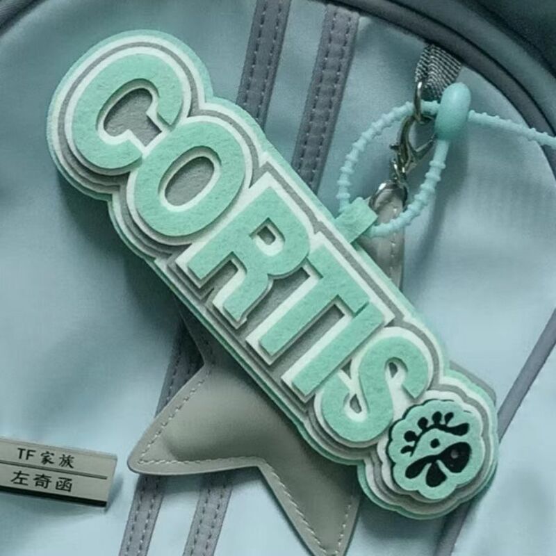 Cortis Boys' Group Non-Woven Fabric Bag Pendant Backpack Keychain Zhao Yufan Martin Fan Merchandise Backpack Decoration