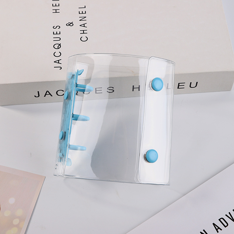 Explosiones transfronterizas a8m5 color transparente libro de cuadros de pvc libro de cuadros de fotos pegatinas de álbumes de fotos almacenar tarjetas