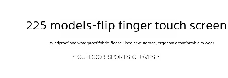 Guanti termici da esterno da uomo Q9065 touch screen dita intere antivento foderati in pile guanti sportivi da corsa alpinismo equitazione transfrontalieri_voghion.com
