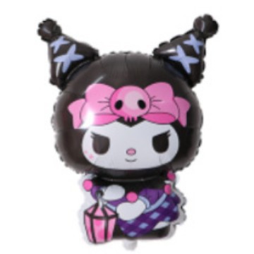 Puestos callejeros y mercados nocturnos usan globos de aluminio que brillan en la oscuridad, globos de dibujos animados, globos de aluminio flotantes con forma de animales para puestos de mercados nocturnos.