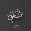 Flower buckle light golden color