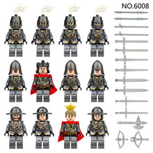 狮子国军团6008中世纪人仔卡通公仔模型儿童拼装积木玩具跨境批发