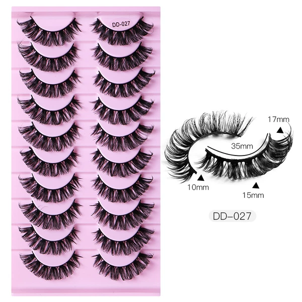 10 pairs of Russian volume DD-027