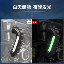 适用HJ300-3豪爵TR300摩托车加宽保险杠防撞防摔保护杠改装配件