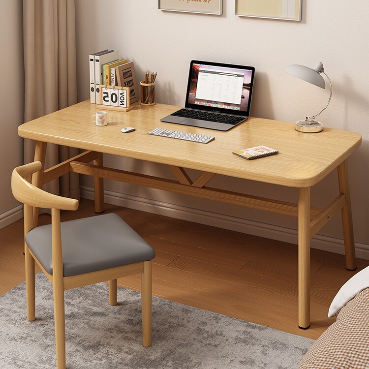 Computer Desk for Home Bedroom Office Desk Student Writing Desk Simple Workbench Rental House Girls Rectangular Book W&