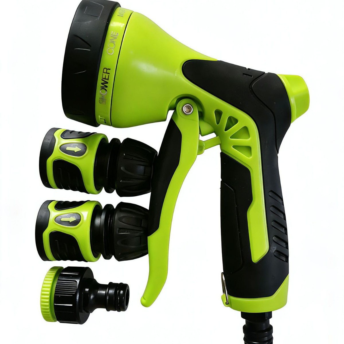 9功能喷水枪组套，1/2“水管组套