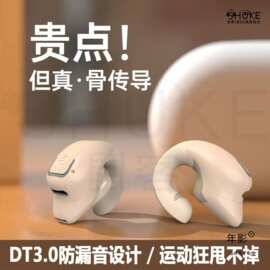 赠送中骨传导蓝牙耳机新款夹耳式降噪HIFI音质超长续航不入耳