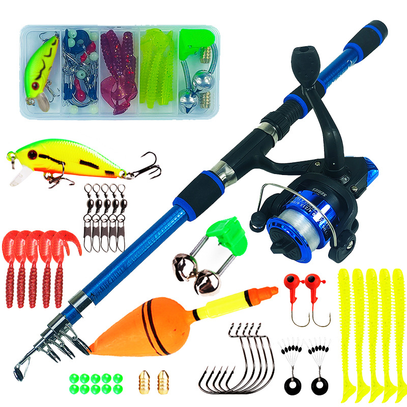 Ultra Short Fishing Rod and Reel Set Image 6
