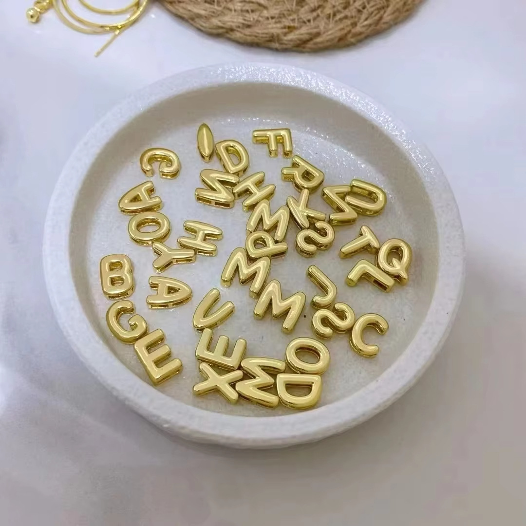 2g Weight Pendant Jewelry Making Type 5.5*8.4mm Jewelry Making Size DIY Jewelry Accessories Classification 1 Piece Quantity Copper Material Letter Pattern All Seasons Season Polished Finish Plating Design Simple Style, Classic Style Style 1 Piece 5.5*8.4mm Copper Letter Polished Pendant DIY Jewelry Accessories 2