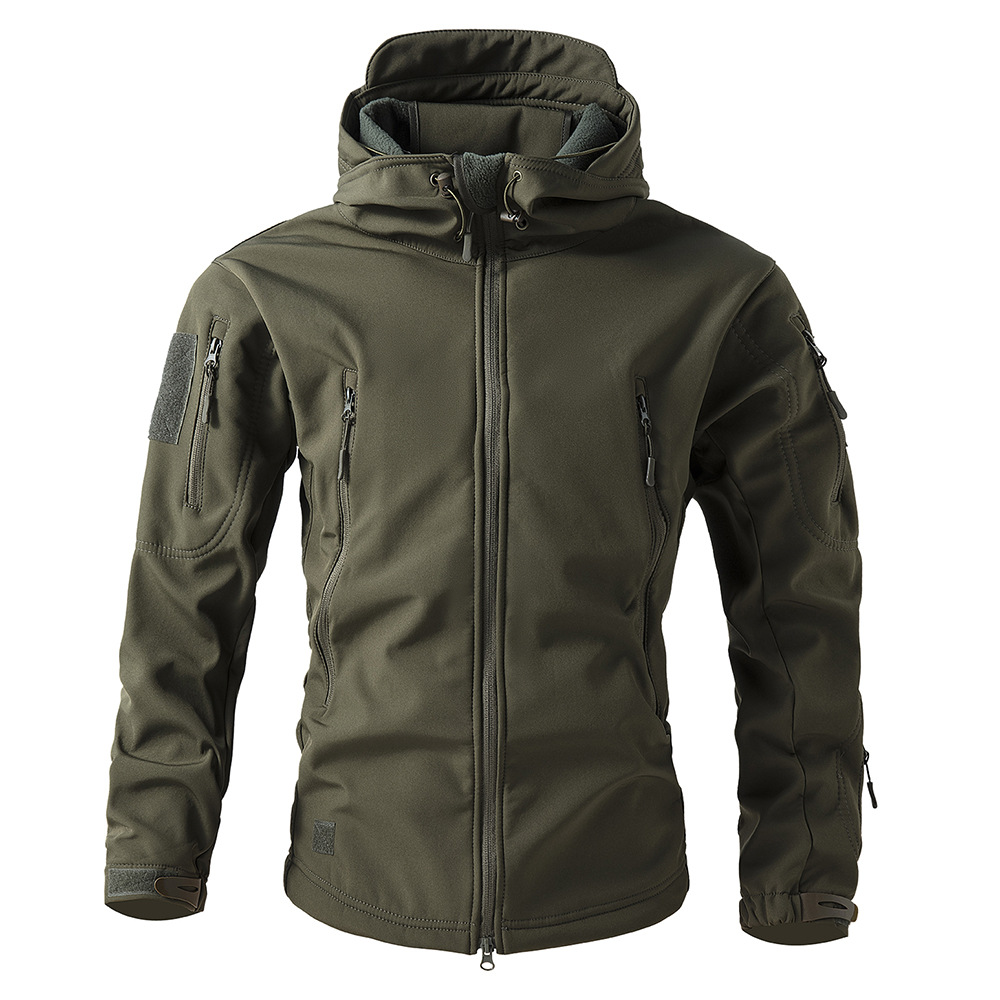 Men's 3-in-1 all-weather camouflage fashionable and trendy breathable windproof jacket, outdoor sports jacket_voghion.com