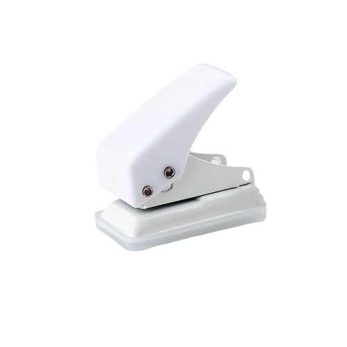 Mini Single Hole Punch Student Stationery DIY Punch Machine Round Hole Small Manual Paper Spiral Punch