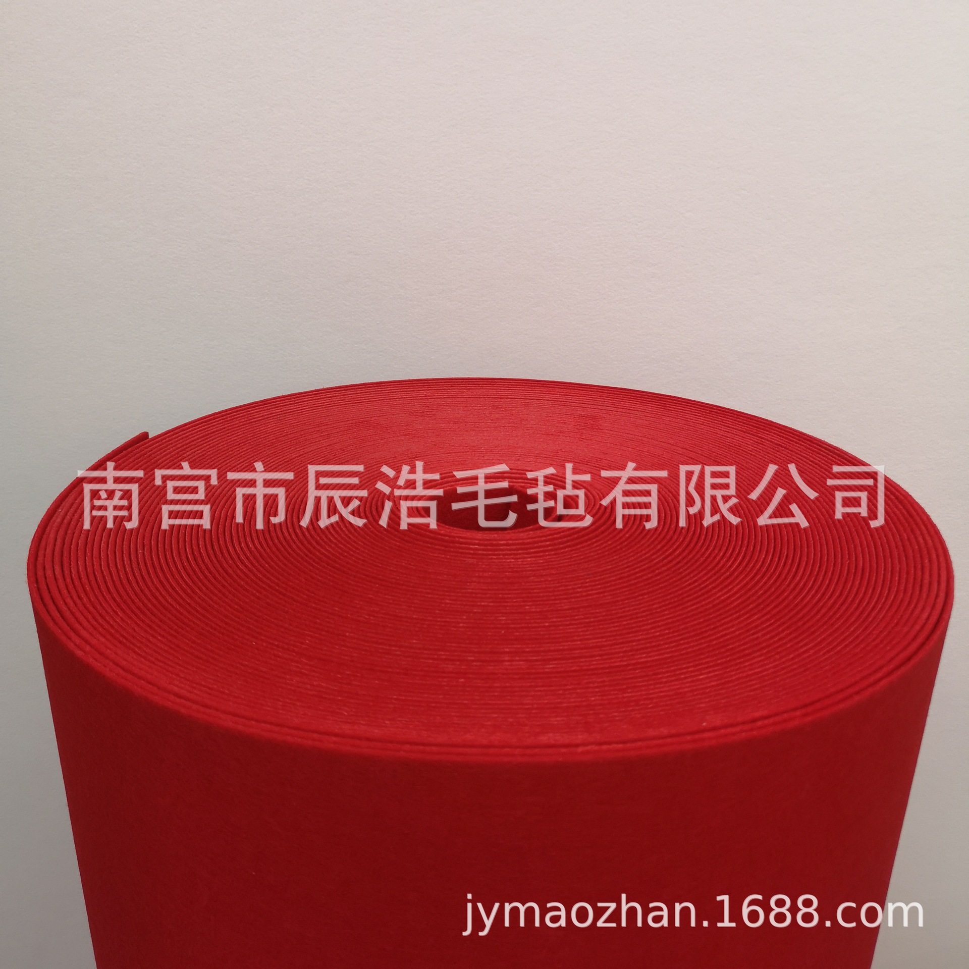 彩色毛毡布1mm-5mm厚可裁剪针刺化纤毛毡布大卷自粘背胶毛毡批发