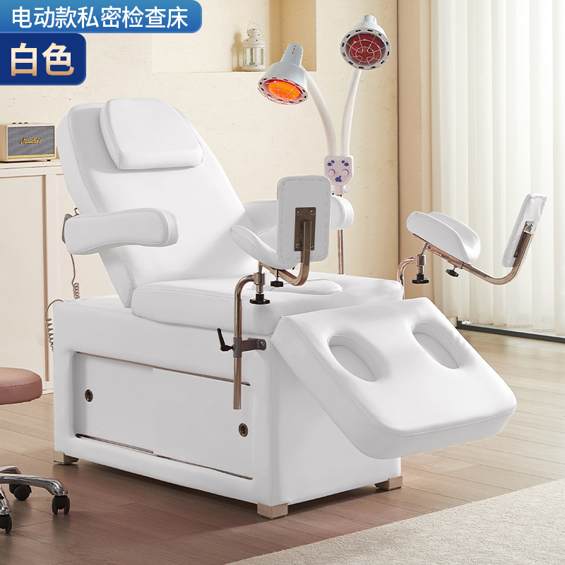 Cama blanca de la belleza