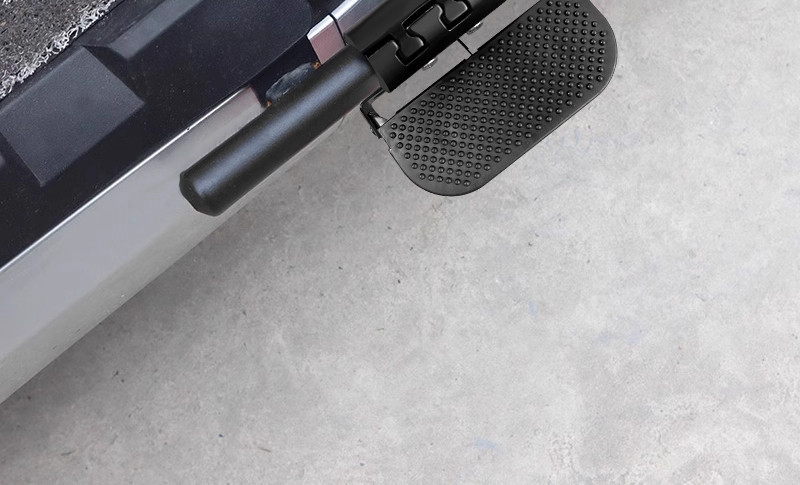 Widened Anti-Slip Motorcycle Modification Accessories Folding Foot Pedal for Electric Scooters, No Drilling Required