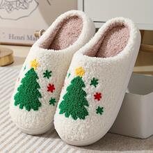 T 86771 Christmas reindeer plush slippers �}�Q��¹ë�q������