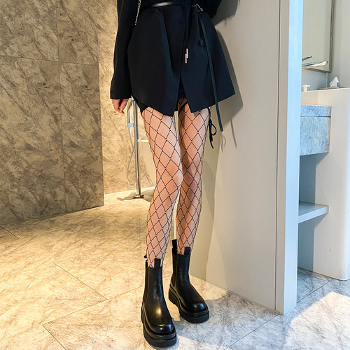 Hot item with diamond hot rhinestones trendy disco sparkling sexy fishnet stockings manual hot rhinestone size mesh stockings
