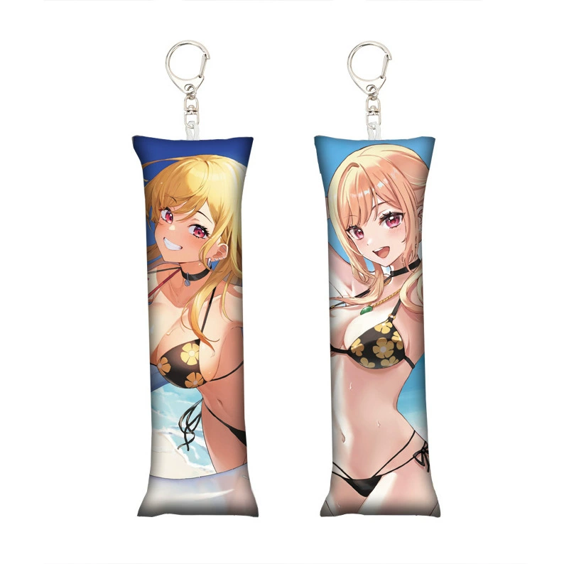 [动漫更衣人偶坠入爱河小抱枕钥匙扣迷你书包挂饰Mini Dakimakura] → аниме: переодевающаяся кукла влюбилась мини-подушка брелок для ключей