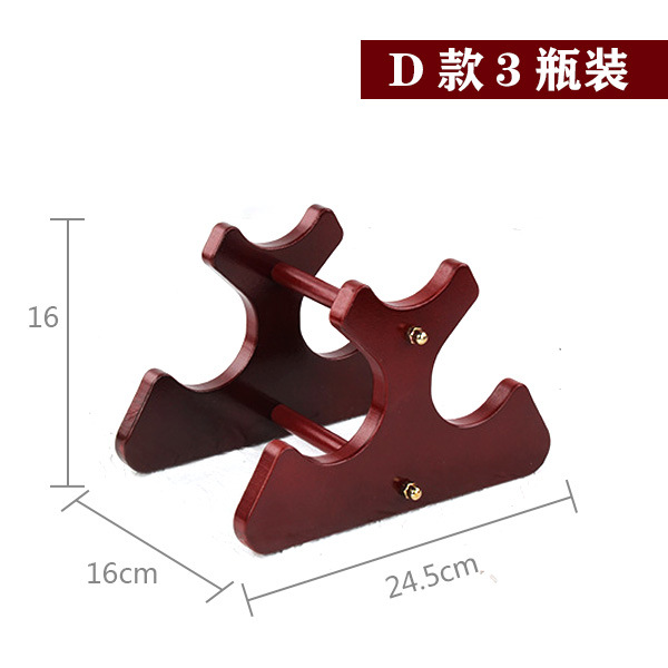 Estante de vino europeo decoración sala de estar moderna simple celosía de madera estante de botellas de vino de madera pequeña venta al por mayor