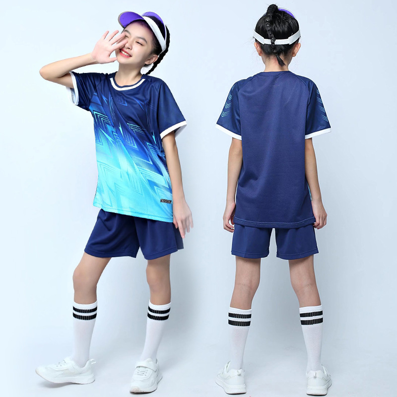 羽毛球定制校队训练服成人运动套装印号儿童乒乓球网球比赛服印制|undefined