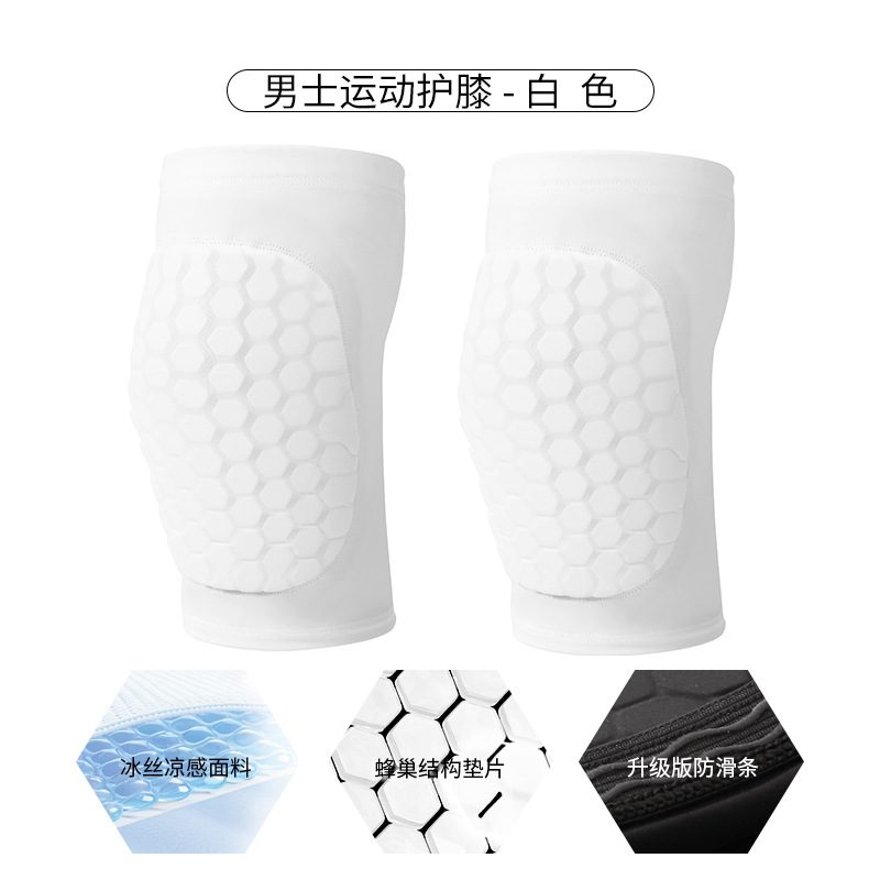 Rodilla anti-colisión hombre voleibol salva pelota amortiguador EVA rodilla rodilla equipo de protección deportiva al por mayor