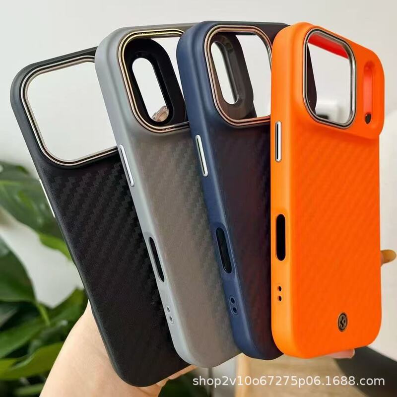 Spigen Is Suitable for Iphone17Promax Business Carbon Fiber Tpu Magnetic Anti-Slip iPhone 16 Anti-Fall Phone Case Spigen Is Suitable for Iphone17Promax Business Carbon Fiber Tpu Magnetic Anti-Slip iPhone 16 Anti-Fall Phone Case