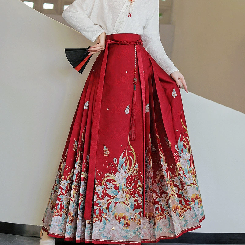 明 锦 Набор Hanfu женский 2024 новый ежедневный коммутирующий новый китайский национальный стиль